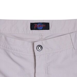 RailRiders Mens Pants 42x30‎ Khaki Tan Nylon Ripstop Hiking Outdoor MCOOL3